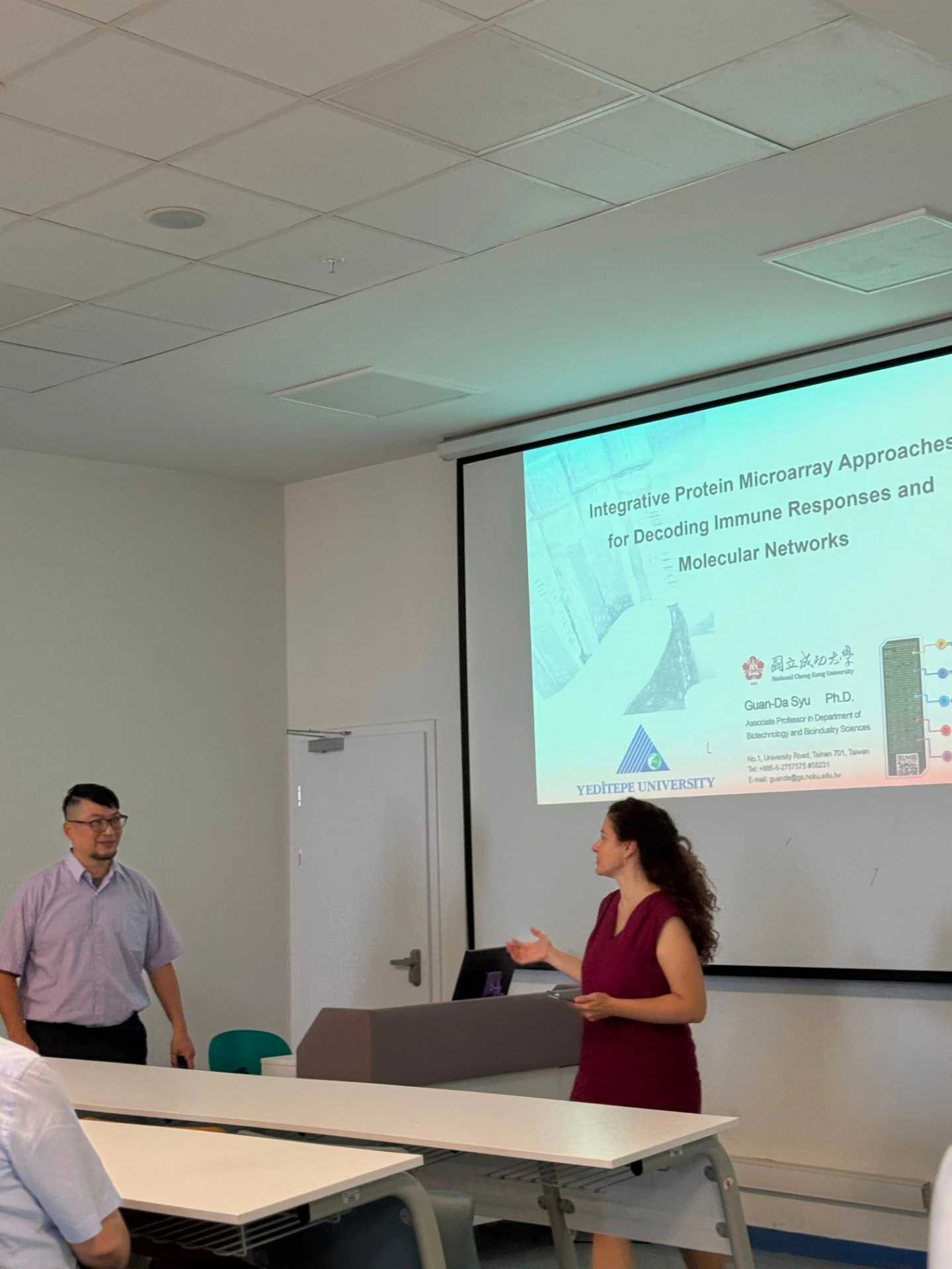 Seminar on Integrative Protein Microarray Approaches at Yeditepe University