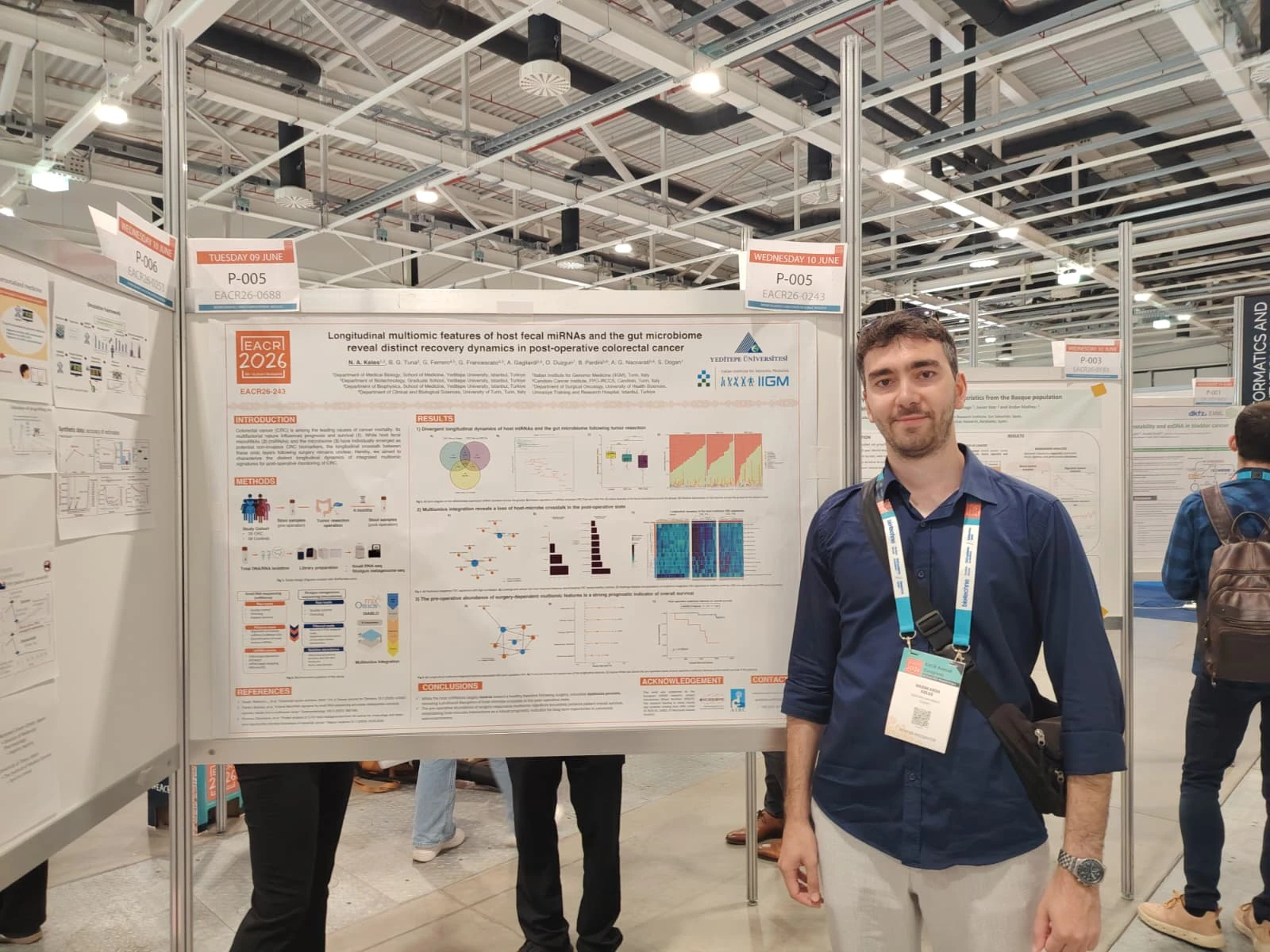 Nazım Arda Keleş at EACR 2026
